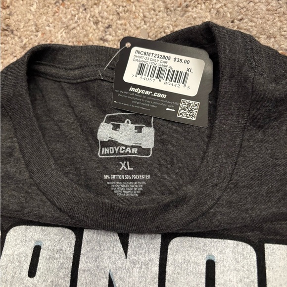 Indy car Conor Daly Racing Graphic T-Shirt - Picture 2 of 3